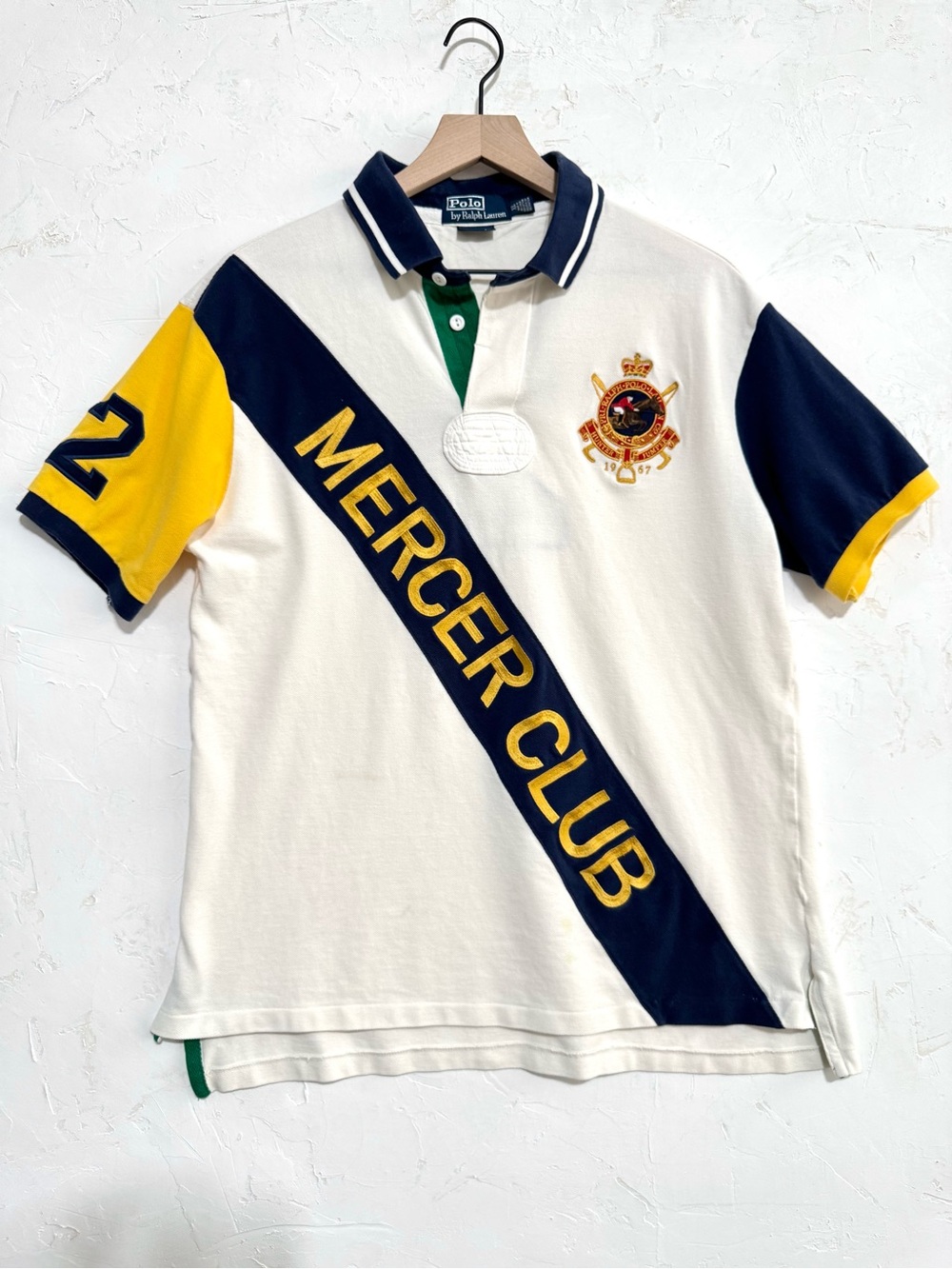 Polo Ralph Lauren Mercer Club Rugby Polo Shirt Custom Fit XL